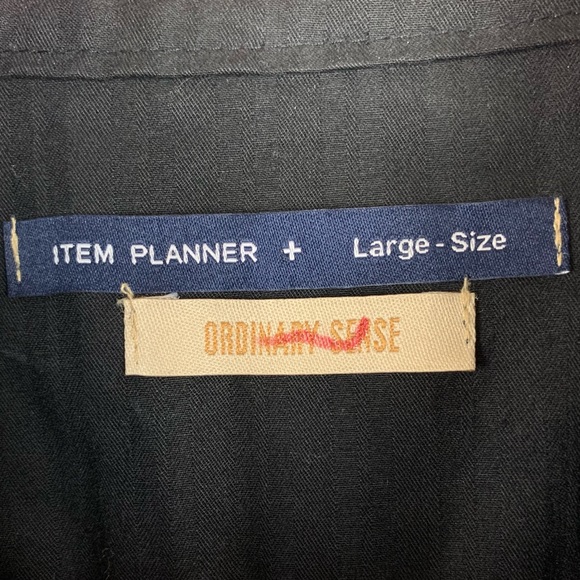 Item Planner Ordinary Sense Black Long Jacket or Tunic. - Picture 10 of 10